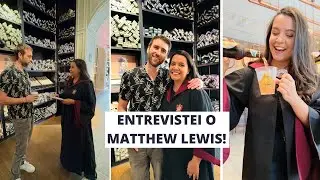 Passeio em família no Brooklyn e  entrevistei um ator de Harry Potter aqui em NY - MATTHEW LEWIS