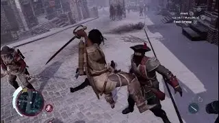 Assassin's Creed III Remastered Young Connor Brutal Combat And Free Roam