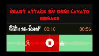 Heart attack by demi lavato // win or lose challenge!