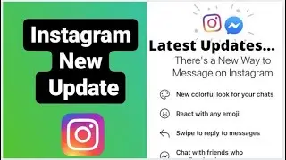 How To Add Facebook Messenger With Instagram | Instagram Merging | Facebook Merge With Instagram