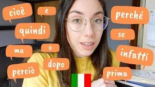 11 basic Italian linking words to boost your phrases [BASIC LOGICAL CONNECTIVES TO KNOW in Italian]