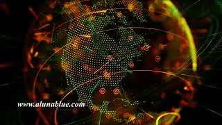 Global Network Earth 1016 HD, 4K Stock Video