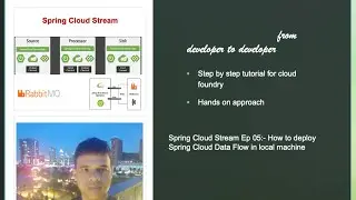 Spring Cloud Stream Ep 05:- How to deploy Spring Cloud Data Flow in local machine