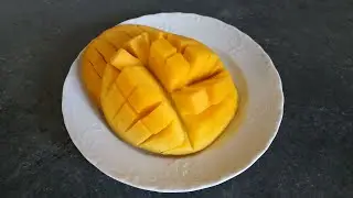 Как почистить и порезать манго