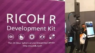 Ricoh R 360 livestream camera development kit. Hands-on and mobile testing.