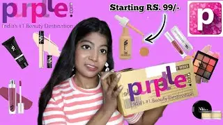 Purplle Makeup Haul || Under Rs. 200 || Poonam Kashyap lifestyle