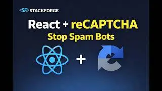 Add Google reCAPTCHA in React JS 🔒 | Protect Forms from Spam Bots (Step-by-Step)
