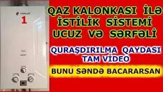 qaz kalonkası ilə  kombi (4 ev) (pitiminutka) *** 1