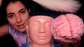 ASMR BINAURAL: LIMPANDO SEU CÉREBRO 🧠