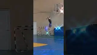 Тамогавк двумя руками #dunk #slamdunk #basketball #jump #данк