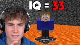 The IMPOSSIBLE Minecraft IQ Test...