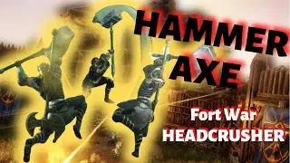 BIG Hammer headcrusher!!! New World's Fort War