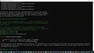 Terraform nodes creation   Single click implementation