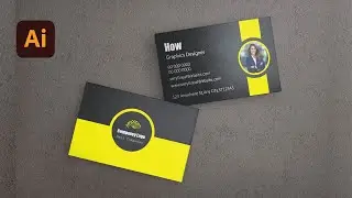 How to Create Business Card in Adobe Illustrator@BennyProductions