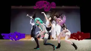 【MMD】IVE - HEYA (wip 4217f)