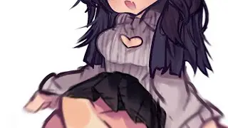 girls look better in a real tight sweater