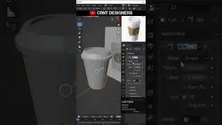 How To Make Coffee Cup In Blender 