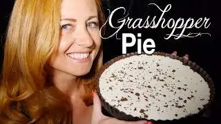 Grasshopper Pie! Pienaural Baking Good ASMR | Close Up Soft Sounds