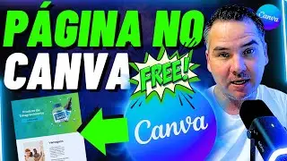 😍HOW TO CREATE A SALES PAGE IN CANVA FOR FREE 2025