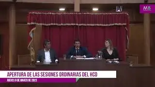 Apertura Sesiones HCD