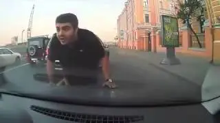 Не поделили дорогу!  Беспредел!