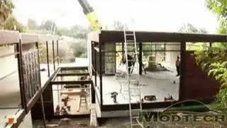 Green Modular Building Installation Living Homes Modtech