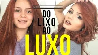 Do lixo ao luxo com Make e cabelo #NickWeek por Nicole Eberharte