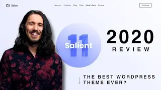 The Best Wordpress Theme Ever? (2020) [Salient Theme Review] with 