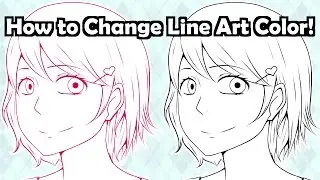 How to Color Line Art in Manga Studio 5/Clip Studio Paint