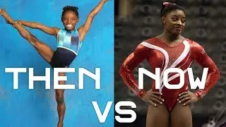 Simone Biles then (2010) vs now (2016/2017) | Gymnastics