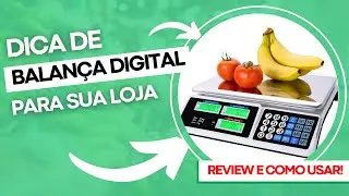 Balança digital 40 kg, vale a pena?, review completo!