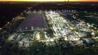 Tulsa State Fair 2022 - from a drone