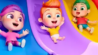 First Time at the Playground | Nursery Rhymes & Kids Cartoon