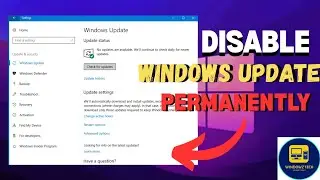 How To Disable Windows Update in Windows 10/11 | Windows Updates