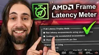Monitor your Mouse INPUT LAG for FREE with AMD Frame Latency Meter!!