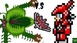 {GAMEGUIDE} How to BEAT Plantera STANDING STILL! [ALMOST DIED OMG]