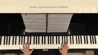 Grade3 A3 Gavotte in G by Handel