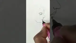 How To Draw Easy Face #shorts #face #art #sketch #pencildrawing #easydrawing