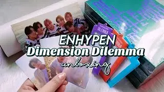 ENHYPEN DIMENSION DILEMMA ALBUM UNBOXING