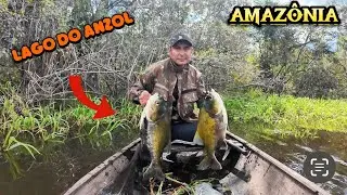 PESCARIA DE TAMBAQUI com CANIÇO E ESPINHEL NO LAGO DO ANZOL COM MOIESES E MANEL !
