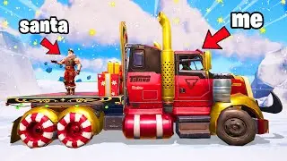 We Disguised as SANTA in Fortnite