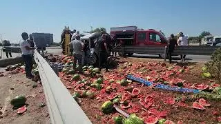 tehlikeli girişte feci kaza