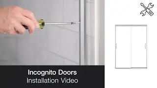Incognito Sliding Shower Door - Installation Video