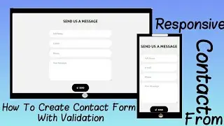 How To Create Contact Form With Validation