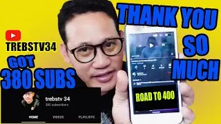 trebtv34 celebrating 380 subscribers