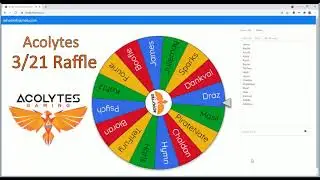 Retail WoW Acolytes Random Raffle Part 2 of 4