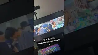 Catch me on the BTS documentary on Disney + #bts
