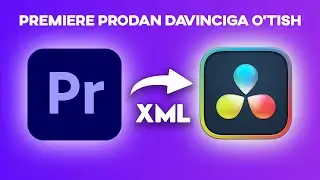 Premiere Pro dasturidan Davinciga o'tish haqida to'liq gaplashamiz Video montaj sirlari