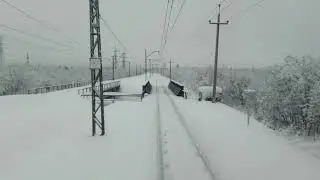 Апатиты-Оленегорск зимой