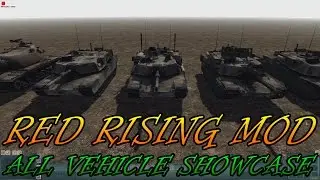 Men of War Assault Squad 2 - Red Rising Mod - All Vehicle Showcase